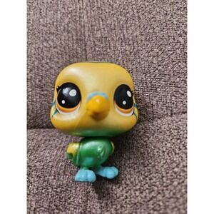 Littlest Pet Shop LPS # 2-64 Edie Von Keet Bird -1-